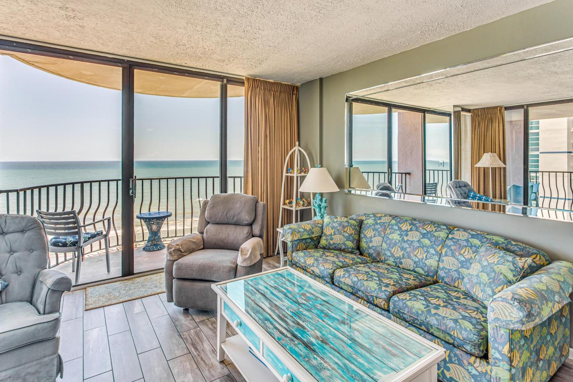Myrtle Beach Oceanfront Condo With Covered Balcony! Экстерьер фото