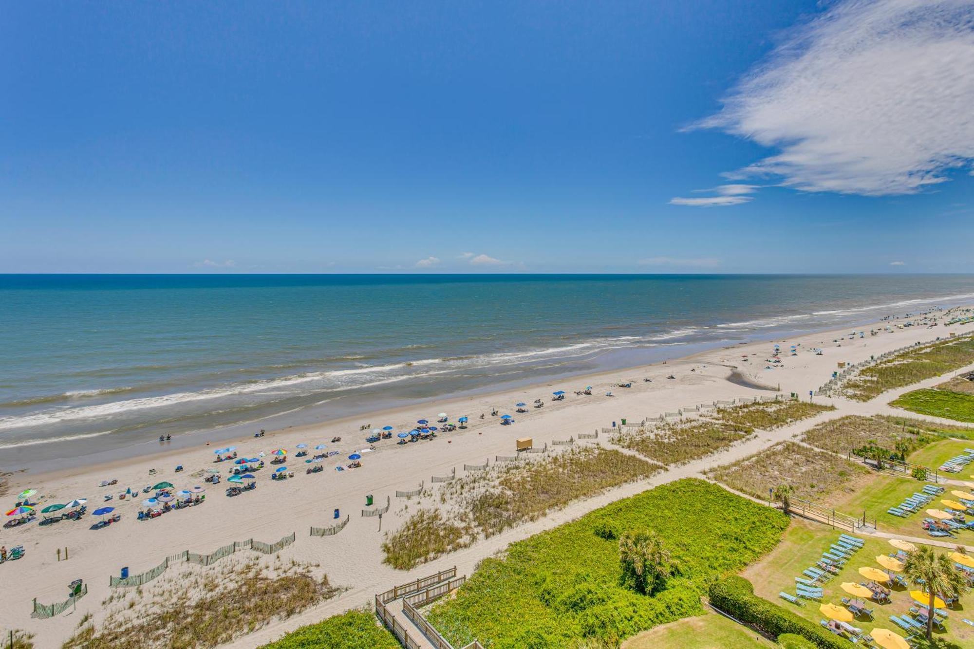 Myrtle Beach Oceanfront Condo With Covered Balcony! Экстерьер фото