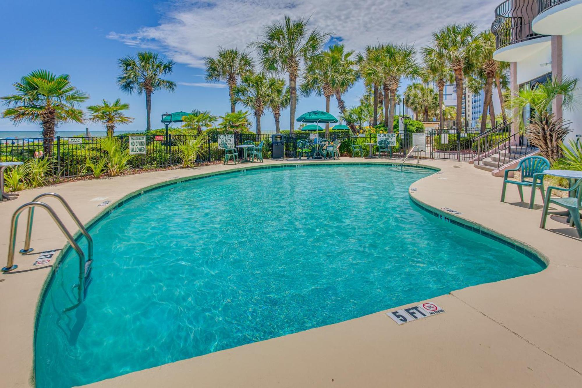 Myrtle Beach Oceanfront Condo With Covered Balcony! Экстерьер фото