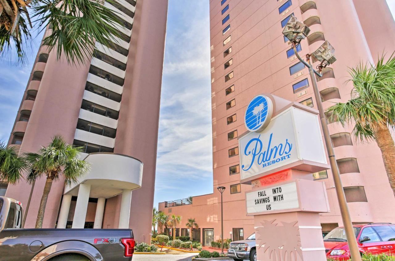 Myrtle Beach Oceanfront Condo With Covered Balcony! Экстерьер фото